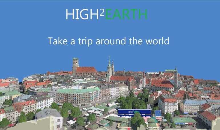 3D风景地图(high2earth VR)- Meta Quest游戏