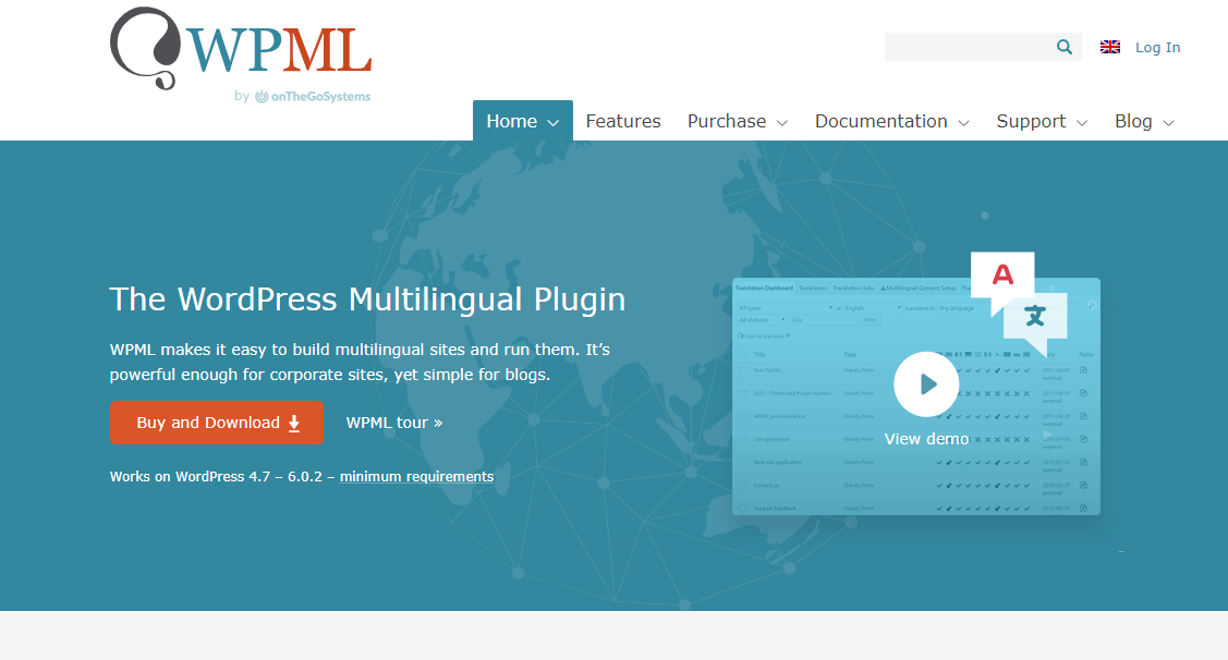 WordPress多语言插件 WPML Multilingual CMS v4.6.10 破解版-尚艺博客