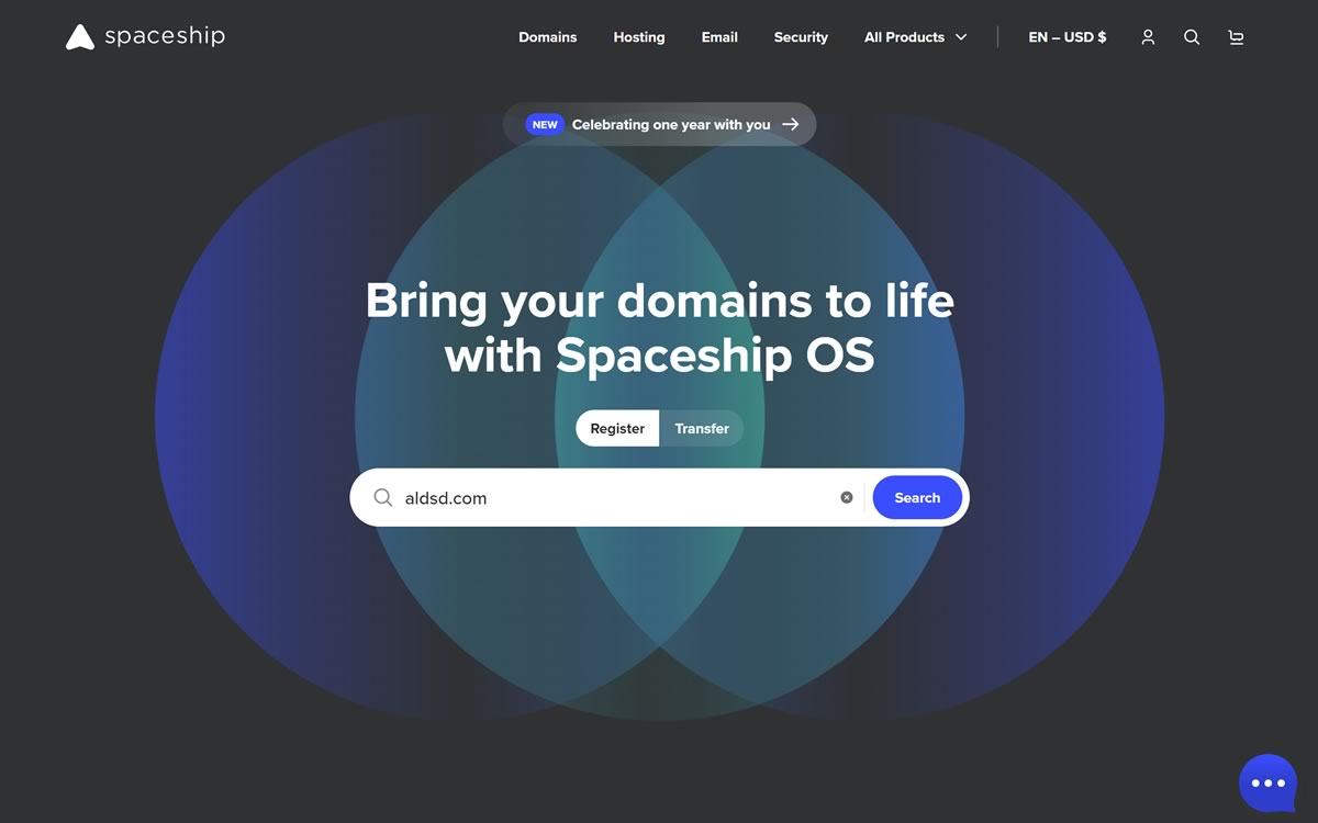 Spaceship 支持支付宝的超低价顶级域名注册商-尚艺博客